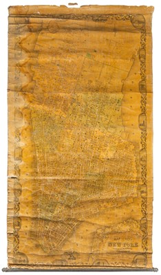 Lot 133 - One of the rarest Manhattan maps