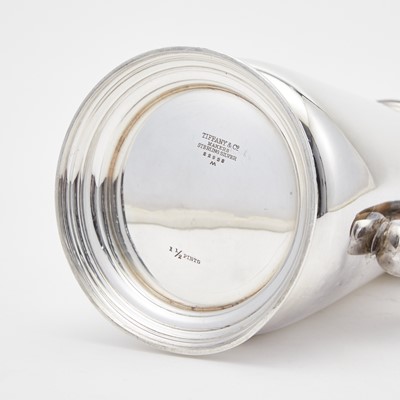 Lot 208 - Tiffany & Co. Sterling Silver Demitasse Coffee Pot