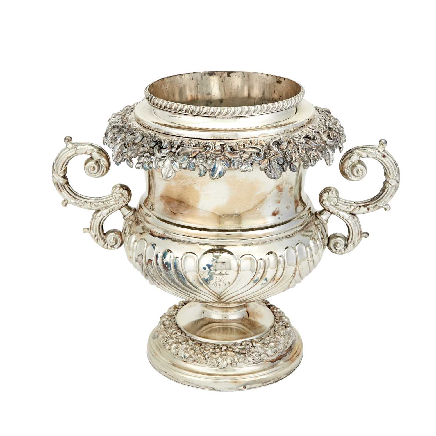 Lot 480 - Regency Sheffield Silver Plated Wine Cooler