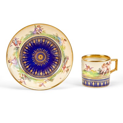 Lot 448 - Meissen Porcelain Cup and Saucer