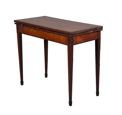 Lot 782 - George III Satinwood Games Table