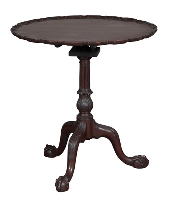 Lot 781 - English Mahogany Tripod Table