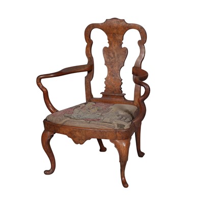 Lot 754 - Dutch Walnut Armchair