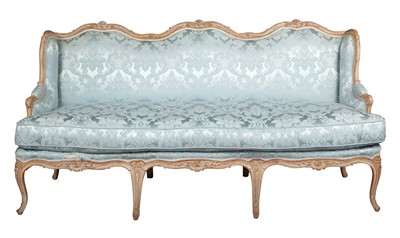Lot 228 - Louis XV Beechwood Canapé a Oreilles