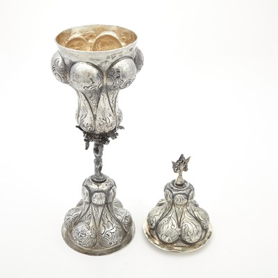 Lot 53 - Russian Silver Cup and Cover