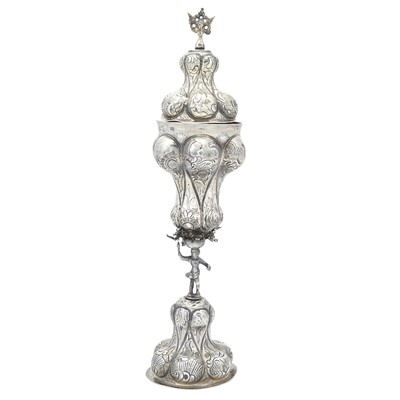 Lot 53 - Russian Silver Cup and Cover