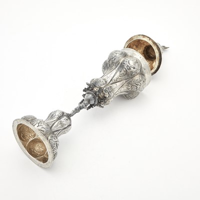 Lot 53 - Russian Silver Cup and Cover