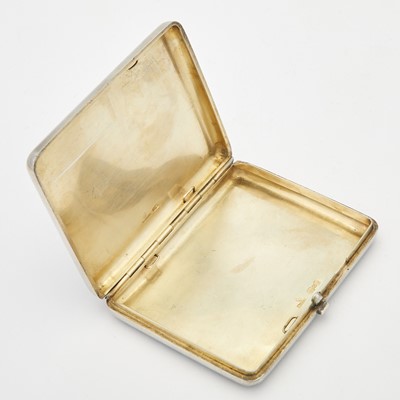 Lot 11 - Russian Silver, Champlevé and En Plein Enamel Cigarette Case