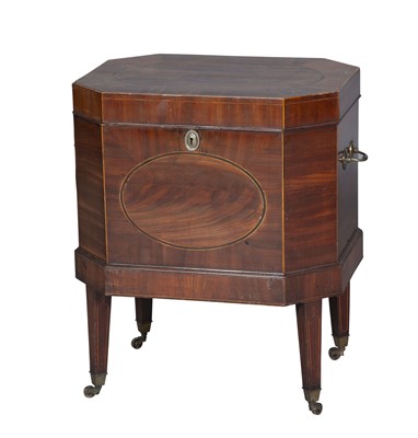 Lot 152 - George III Inlaid Mahogany Cellaret
