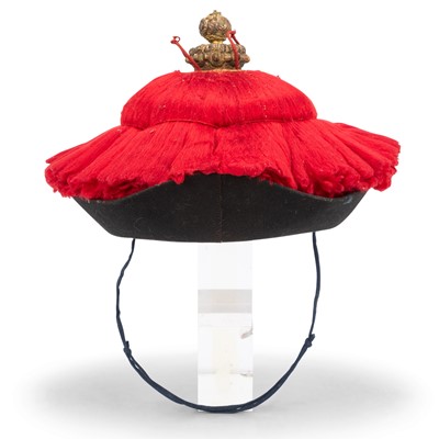 Lot 569 - A Chinese Winter Court Hat