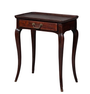 Lot 260 - Louis XV Provincial Stained Wood Occasional Table
