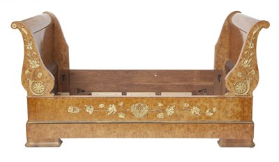 Lot 279 - Charles X Ormolu-Mounted Amboyna Bed