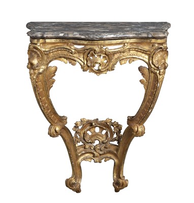 Lot 227 - Louis XV Giltwood Console