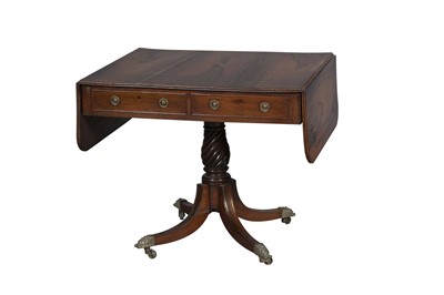 Lot 152 - Regency Rosewood Sofa Table