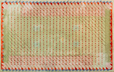 Lot 765 - After Frank Lloyd Wright Machine Knotted Wool Carpet