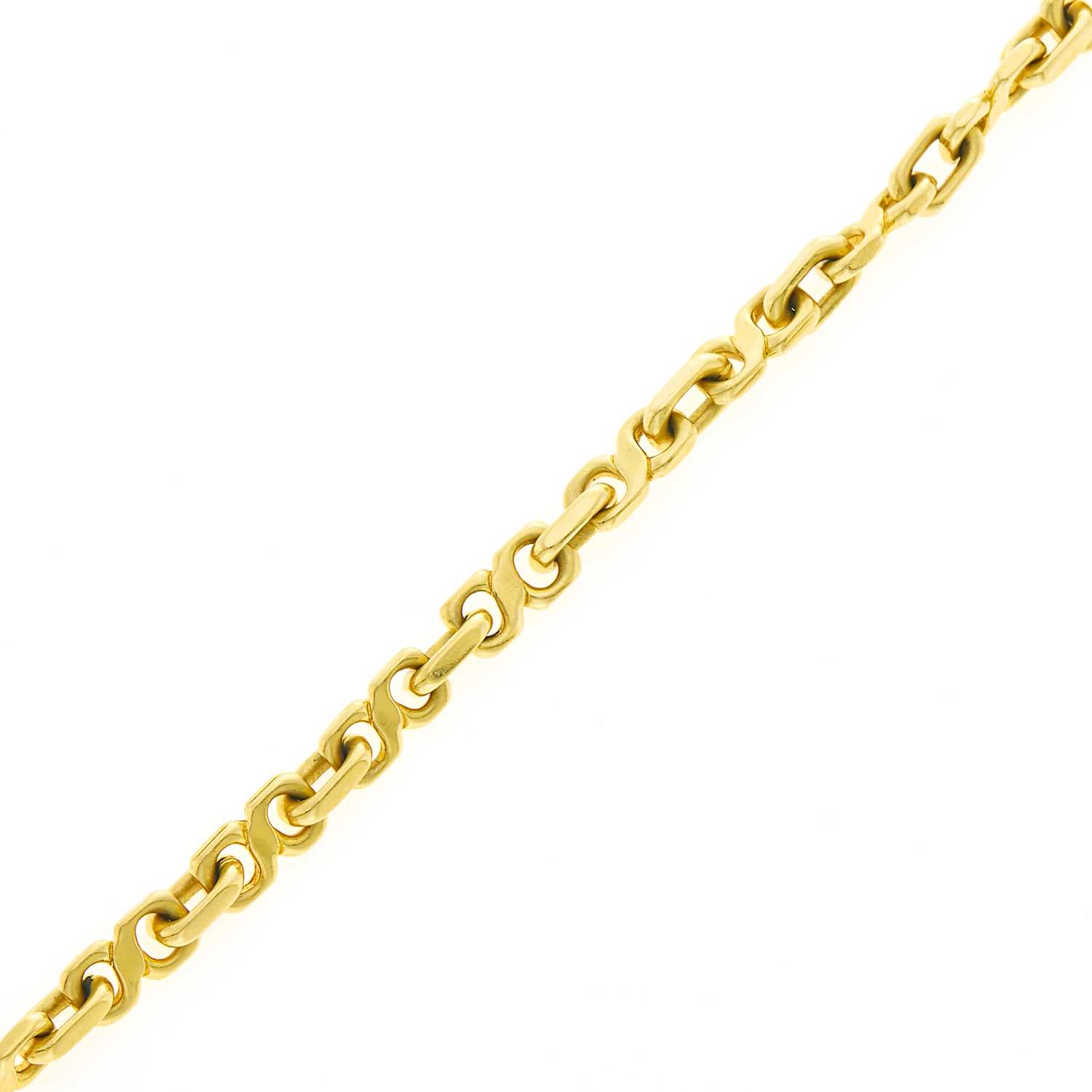 Lot 1058 - Gold Bracelet