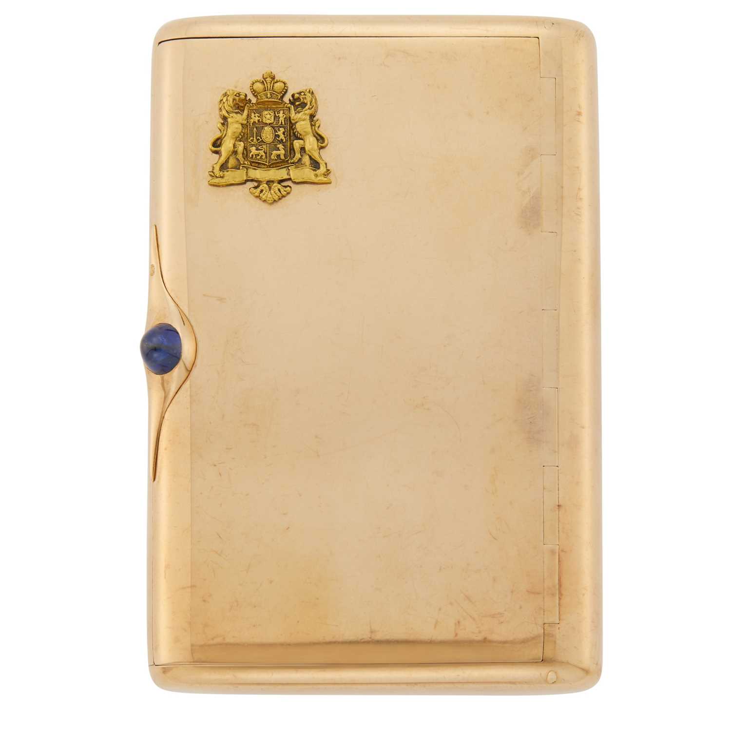 Lot 71 - Russian Gold Cigarette Case