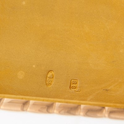 Lot 72 - Russian Imperial Presentation Gold Cigarette Case