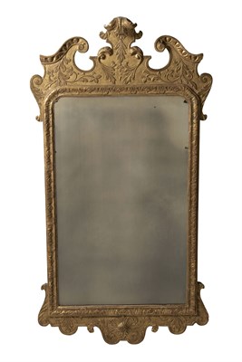 Lot 333 - George II Giltwood Mirror