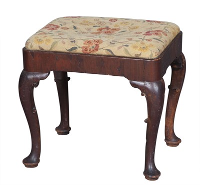 Lot 761 - George II Walnut Stool