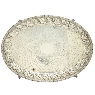 Lot 150 - S. Kirk & Son Sterling Silver Footed Platter