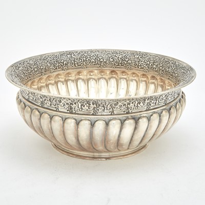 Lot 140 - Tiffany & Co. Sterling Silver Fruit Bowl