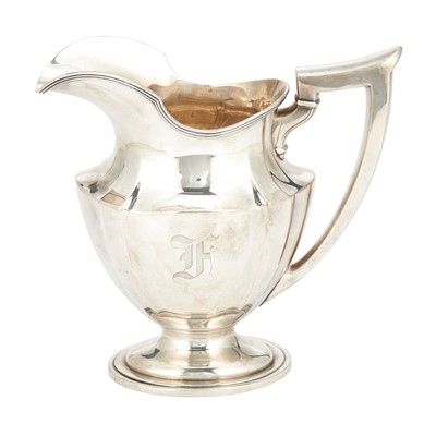Lot 94 - Gorham Sterling Silver "Plymouth" Pattern Water Pitcher
