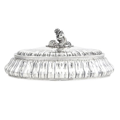 Lot 300 - Continental Silver Covered Box