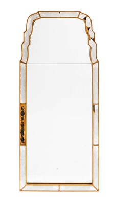 Lot 749 - Queen Anne Style  Giltwood  Mirror