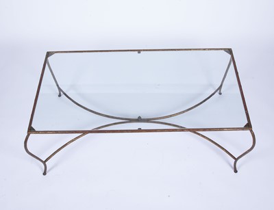 Lot 342 - Maison Jansen Style Gilt Metal Low Table