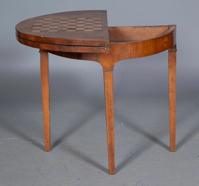 Lot 746 - North European Inlaid Walnut Games Table