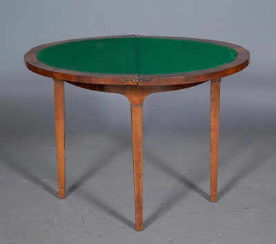 Lot 746 - North European Inlaid Walnut Games Table