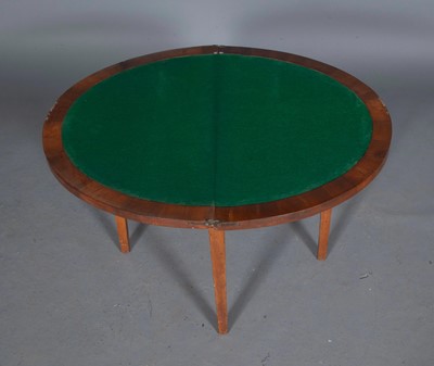 Lot 746 - North European Inlaid Walnut Games Table