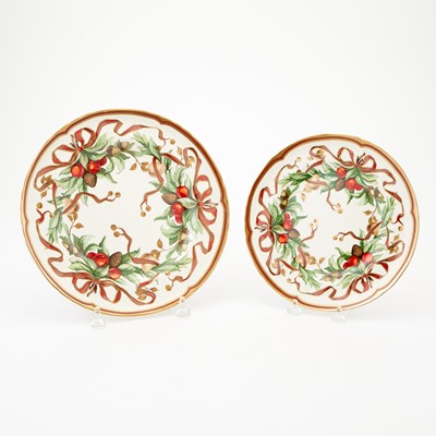 Lot 30 - Tiffany & Co. "Tiffany Garland" Pattern Porcelain Partial Dinner Service
