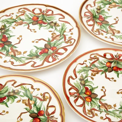 Lot 30 - Tiffany & Co. "Tiffany Garland" Pattern Porcelain Partial Dinner Service
