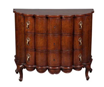 Lot 791 - Continental Walnut Commode