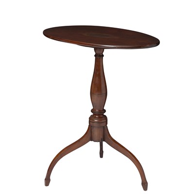 Lot 448 - Federal Mahogany Candlestand