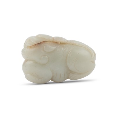 Lot 23 - A Chinese Celadon Jade Carving