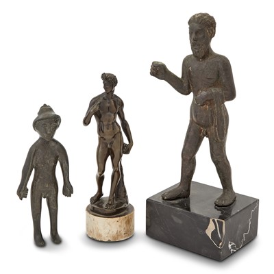 Lot 482 - Italian Bronze Figure of Bacchus