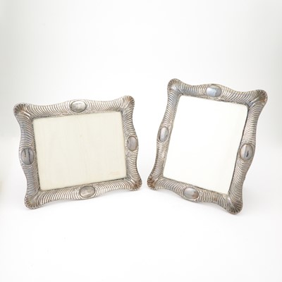 Lot 85 - Group of Seven American, English and Continental Silver Photograph Frames