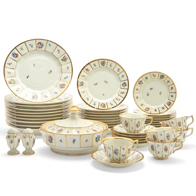 Lot 24 - Royal Copenhagen "Henriette" Pattern Porcelain Partial Dinner Service