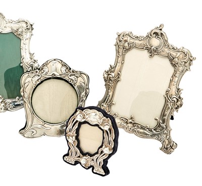 Lot 132 - Four Sterling Silver Picture Frames