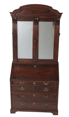 Lot 562 - A Rare Chinese Export Huanghuali Secretary Bookcase