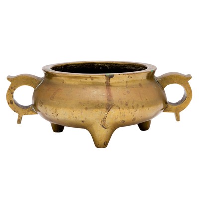 Lot 73 - A Chinese Gilt Bronze Censer