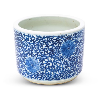 Lot 698 - Two Chinese Blue and White Porcelain Planters
