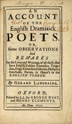 Lot 12 - A small group of books about the English theatre and its playwrights