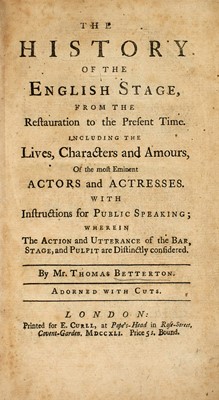 Lot 12 - A small group of books about the English theatre and its playwrights