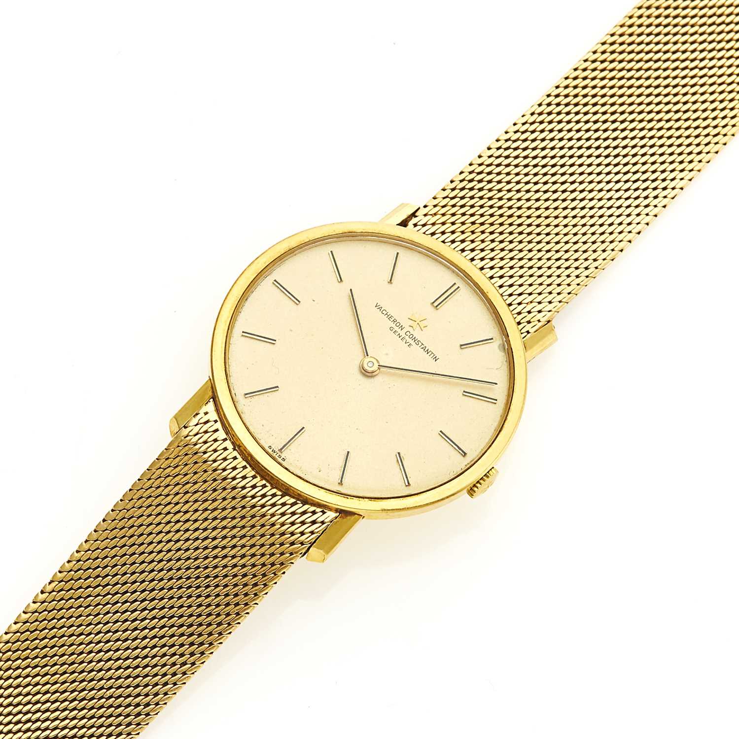 Lot 1250 - Vacheron & Constantin Gold Wristwatch