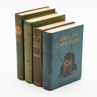 Lot 165 - Four African big game hunting books by the novelist Stewart Edward White