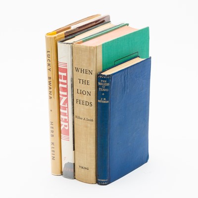 Lot 166 - Four books about big game hunting in Africa